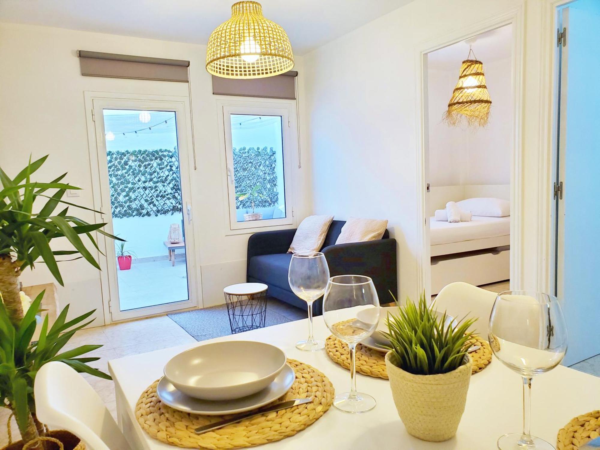 Apartamento Centrico Con Patio Privado Tarragona Eksteriør billede
