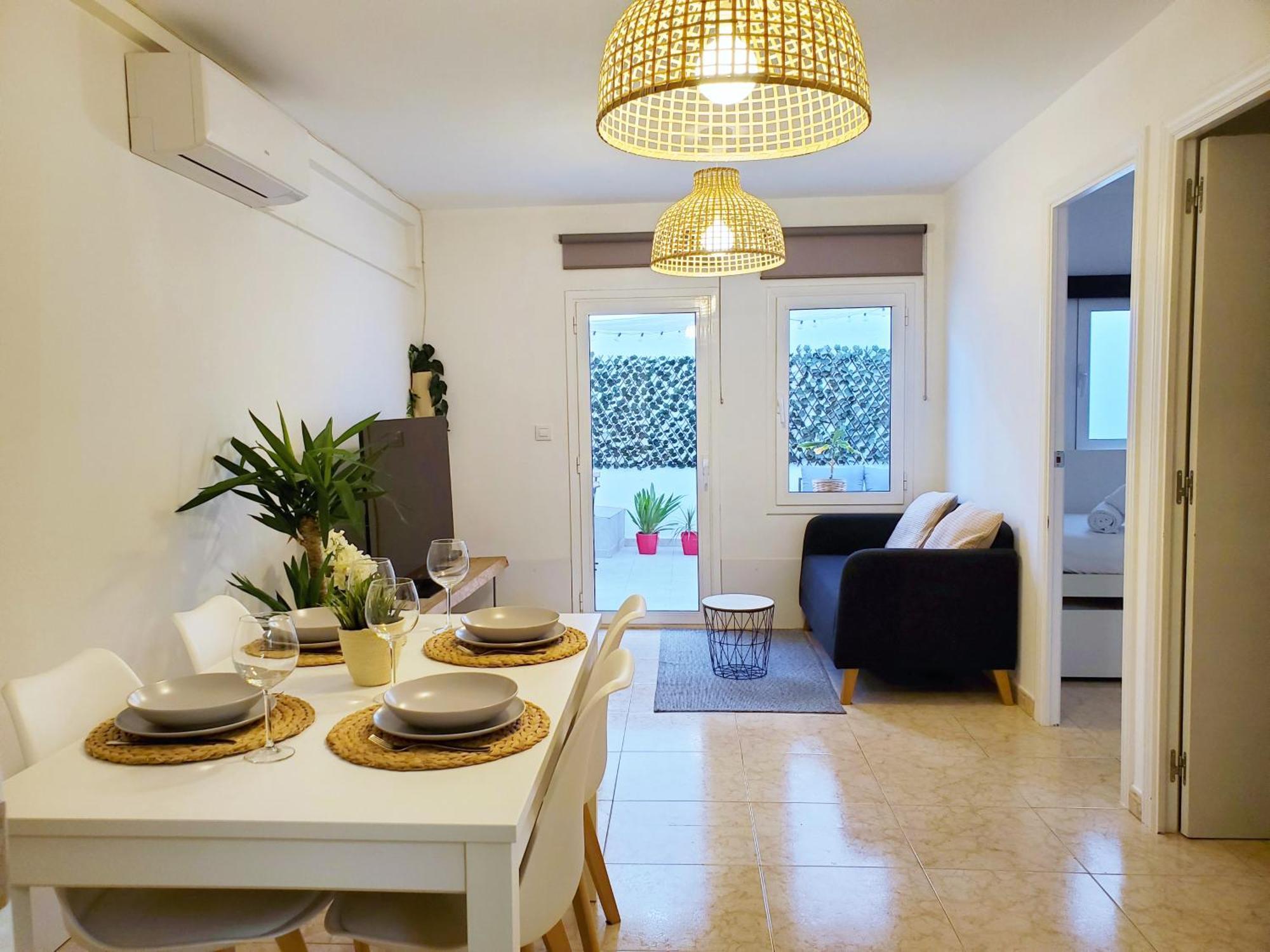 Apartamento Centrico Con Patio Privado Tarragona Eksteriør billede